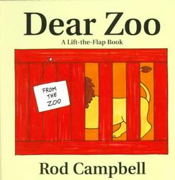 Dear Zoo by Rod Campbell (1999, Hardcover, Board)