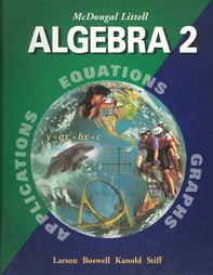Algebra 2 by Larson, Laurie Boswell, Lee Stiff, Timothy D. Kanold (2003, Hardcover)