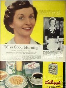 Image is loading 1954-Kelloggs-Corn-Flakes-<b>Miss-Good</b>-Morning-Winner- - b312_35