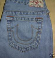 Jeans With Horseshoe On Back Pocket