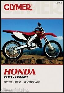 1999 Honda cr125r service manual #6