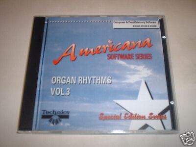 Technics KN Kyb Software Americana Organ Rhythms Vol. 3  