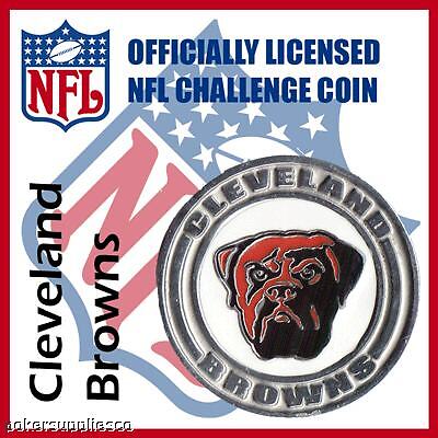 NFL Cleveland Browns Helmet Poker Chips Card Guard  