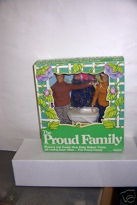 RARE NRFB Remco The Proud Family Fashion Doll Set  