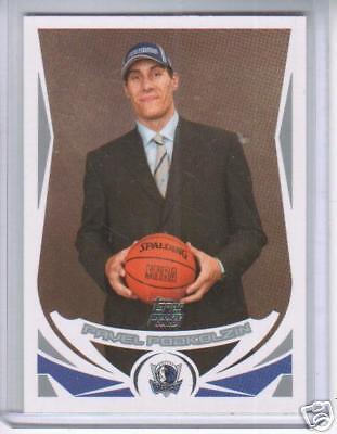 04 05 Topps Pavel Podkolzin RC Dallas Mavericks  