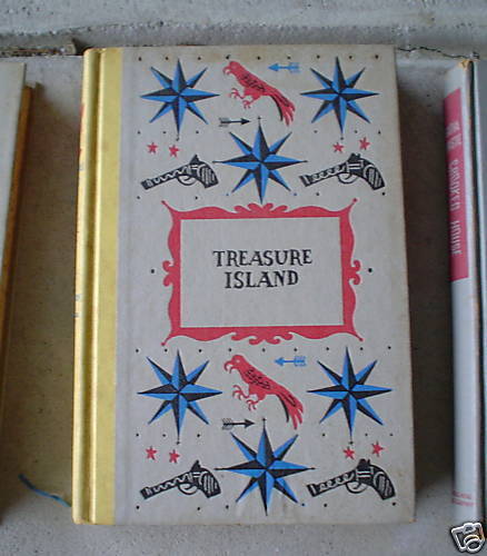 1954 Book Treasure Island by Robert Louis Stevenson  