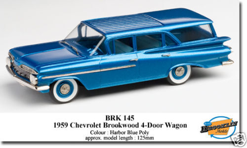 BROOKLIN 1959 CHEVY BROOKWOOD WAGON BRK 145