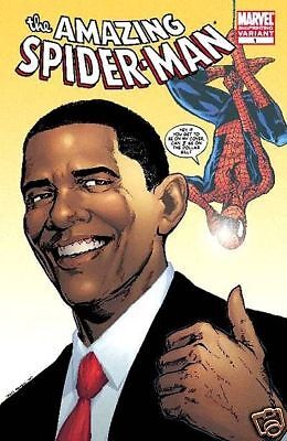 AMAZING SPIDERMAN #583 BARACK OBAMA VARIANT 2nd PRINT  