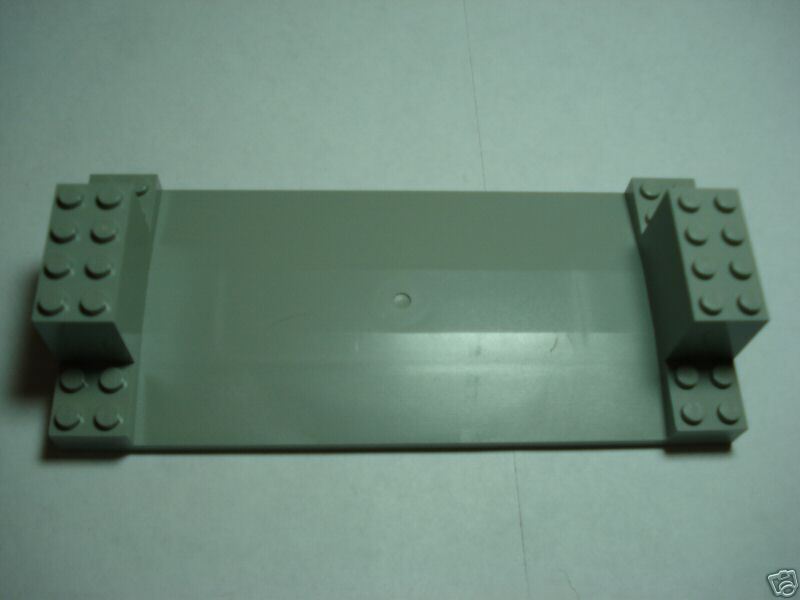 LEGO LEGOS One Support 8x18x3 Roadway Base Lt Gray  