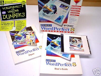 Corel WordPerfect Professional Suite 8 Upgrade Package  