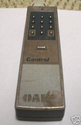 OAK TOTAL CONTROL REMOTE CONTROL  