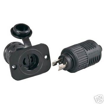 NEW   Scotty 12V Downrigger Plug & Receptacle, 2125  