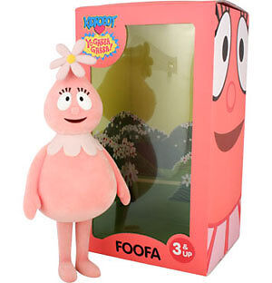 Yo Gabba Gabba Foofa Flocked Vinyl Art Toy by Kidrobot Sold Out RARE