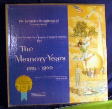 Longines Symphonette The Memory Years1925 60 Record Set  