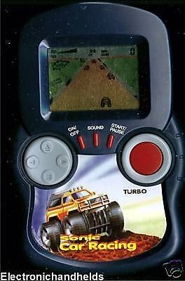 RADIO SHACK ELECTRONIC HANDHELD SONIC RACING TRUCK GAME  