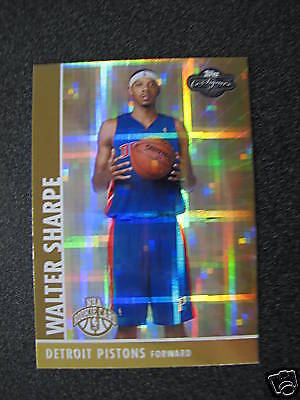 WALTER SHARPE ROOKIE CO SIGNERS #01/10   PISTONS RC #1  