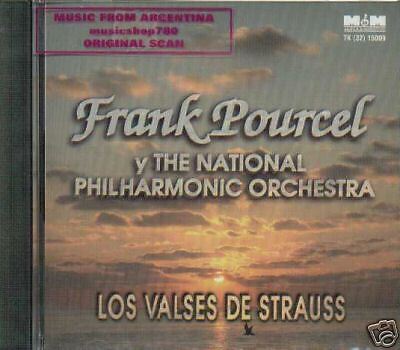 FRANK POURCEL NATIONAL PHILHARMONIC ORCHESTRA VALSES CD  