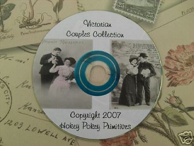 Victorian Couples Vintage Images on CD    1500 Images!