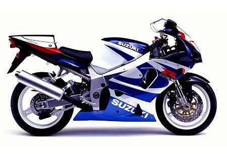 SUZUKI TOUCH UP PAINT KIT GSXR750Y 2000 BLUE AND WHITE  