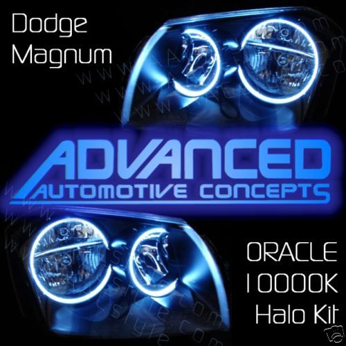 Dodge MAGNUM RT/ SRT8 10K hid Headlight HALO Demon Eyes  