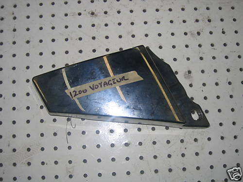 KAWASAKI VOYAGER 1200 RIGHT SIDE CHROME COVER USED  