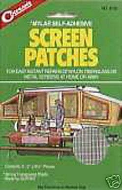 SCREEN PATCH tents patio doors RV windows storm doors  