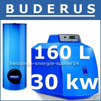 Buderus GB125 ÖL Brennwert Kessel EMS RC35 Speicher