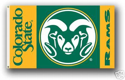NCAA Colorado State University Rams Flag 3x5 Banner