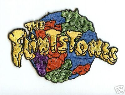 The Flintstones Patch Comedy Cartoon Hanna Barbera  