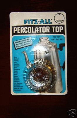 REPLACEMENT PERCOLATOR GLASS TOP **NEW** 077615002460  