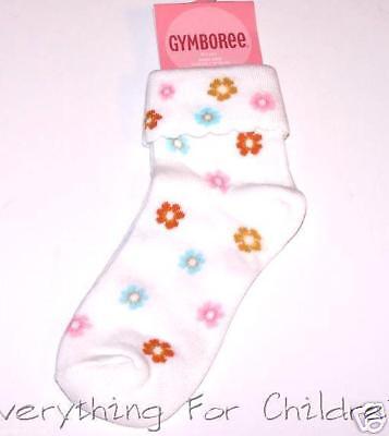 Girls GYMBOREE Equestrian Club socks 5 7 NWT flower NEW  