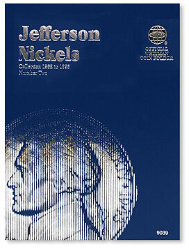 Whitman Jefferson Nickel 1962 1995 Folder Album 9039