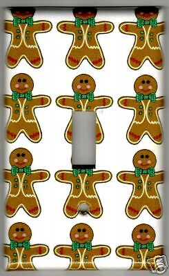 GINGERBREAD MAN LIGHT SWITCH PLATE COVER  
