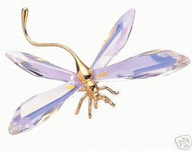 Swarovski Paradise Adelia Aurora Borealis dragonfly  