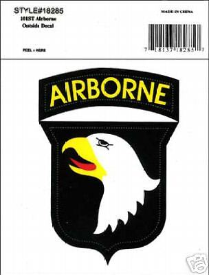 US ARMY 101ST AIRBORNE MILITARY WAR CAR WINDOW DECAL  