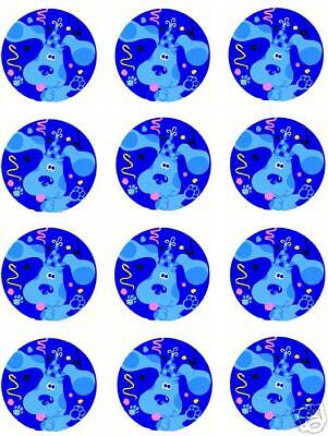 BLUES CLUES Edible Icing Image CUPCAKE Cookie Toppers  