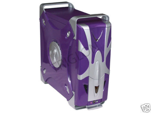 TRHK44XP PURPLE ATX Screw less PC Case 650W PS  