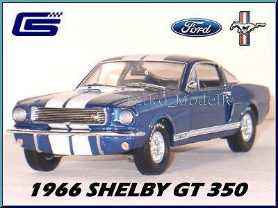 FORD MUSTANG SHELBY GT 350   1966   blue   SC 118  