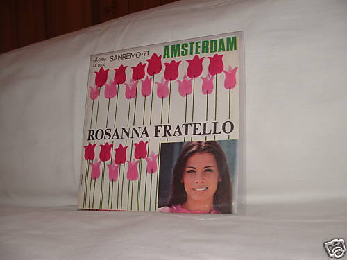 ROSANNA FRATELLO SANREMO71 AMSTERDAM  