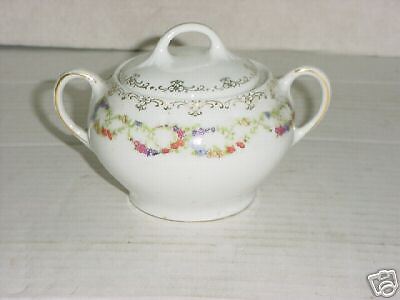 Vintage Fine China SUGAR BOWL Made in Germany  