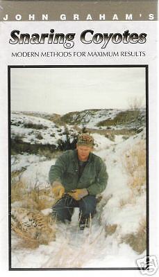 Coyote Snaring John Graham DVD Traps Snaring Trapping  