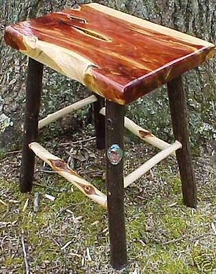 Cedar/Hickory/Diamond Willow LOG Home Furniture TABLE  