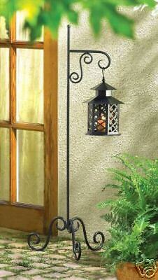 Moroccan Lantern Candle Candleholder & Floor Stand  