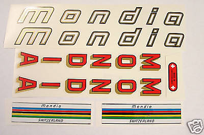 Swiss Mondia decal set   for Campagnolo bike New  