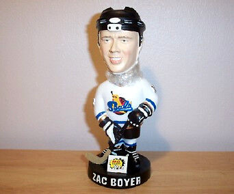 ORLANDO SEALS ZAC BOYER Bobblehead Ice Hockey, excellent condition 