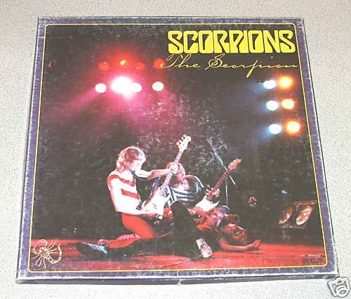 SCORPIONS THE SCORPION70S VERY RARE 1ST 3 LP BOX SET  