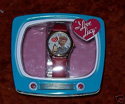 LOVE LUCY WATCH IN COLLECTOR TIN AVON INCREDIBLE BOLd  