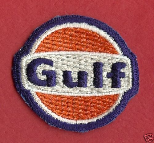 Gulf Nascar Racing Sponsor Patch  