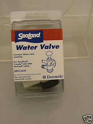 SEALAND WATER VALVE KIT 385314349 TRAVELER RV TOILET  