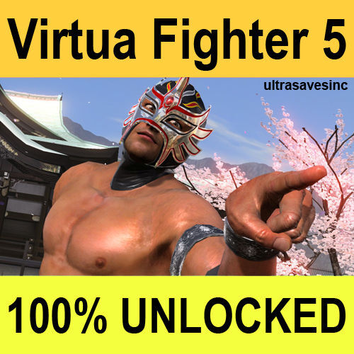 VIRTUA FIGHTER 5 PS3 NEW *GAME SAVES* VIRTUAL UNLOCKED  